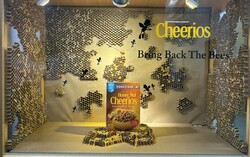 Cheerios Window Display 